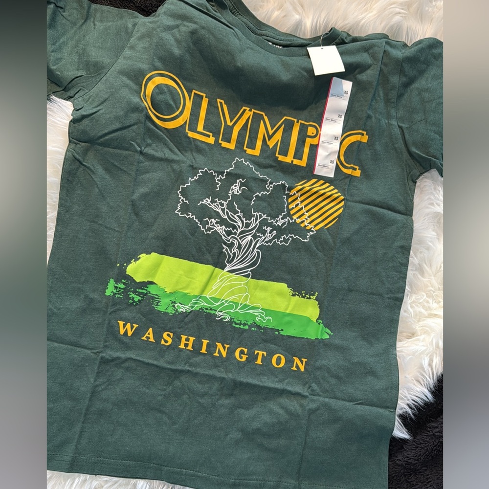 Green Olympic Washington T-Shirt